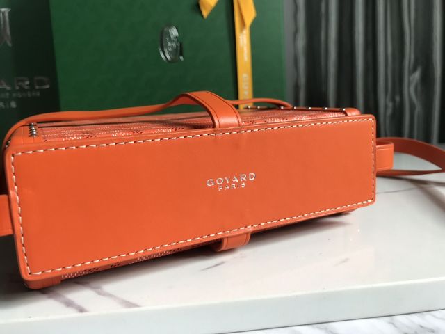 Goyard original canvas minaudiere trunk bag GY0039 orange