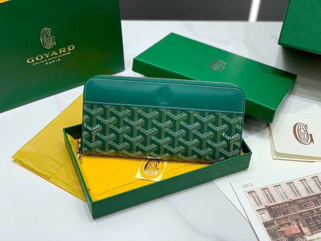 Goyard original canvas zipper wallet GY0041