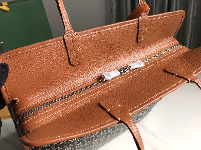 Goyard original canvas hardy PM bag GY0051 brown