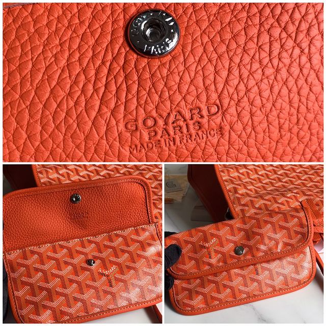 Goyard original canvas hardy PM bag GY0051 orange