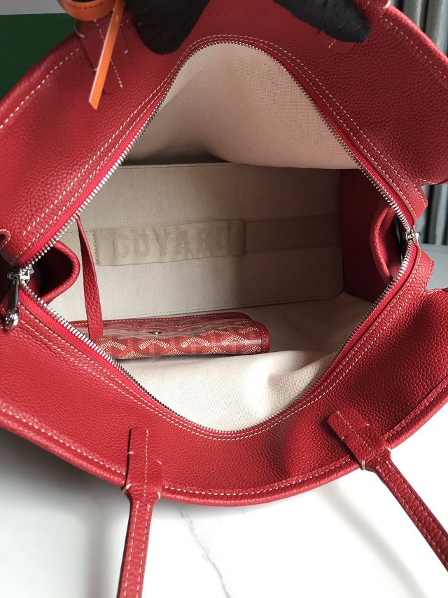 Goyard original canvas hardy PM bag GY0051 red