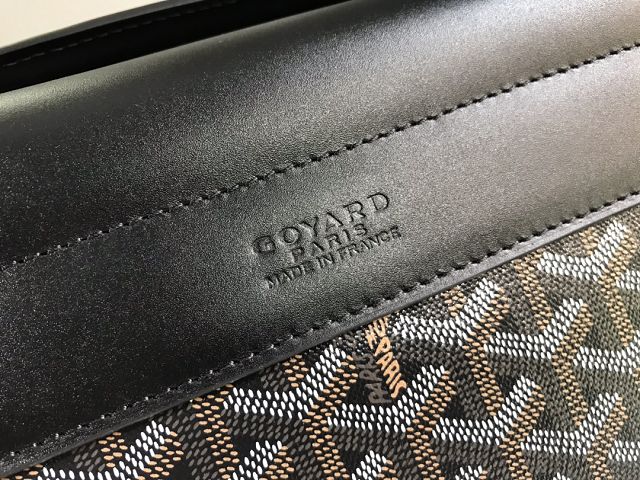 Goyard original canvas messenger bag PM GY0052 black