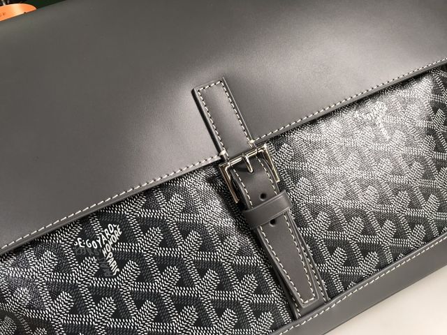 Goyard original canvas messenger bag PM GY0052 grey