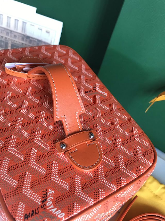 Goyard original canvas muse vanity case GY0052 orange