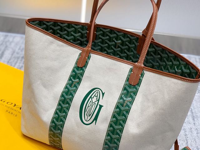 Goyard original cotton saint louis PM bag GY0064 green