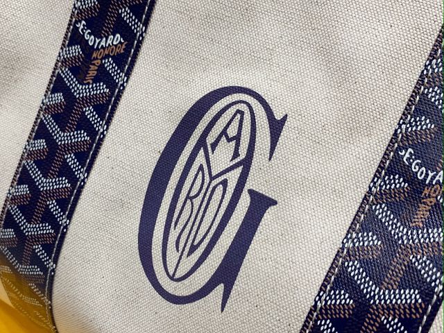 Goyard original cotton saint louis PM bag GY0064 navy blue