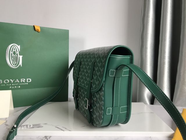 Goyard original canvas belvedere MM bag GY0072 green