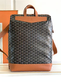 Goyard original canvas cisalpin backpack GY0067 black&brown