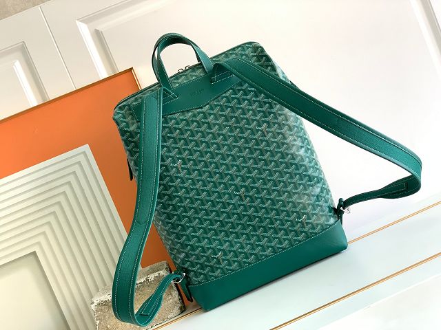 Goyard original canvas cisalpin backpack GY0067 green