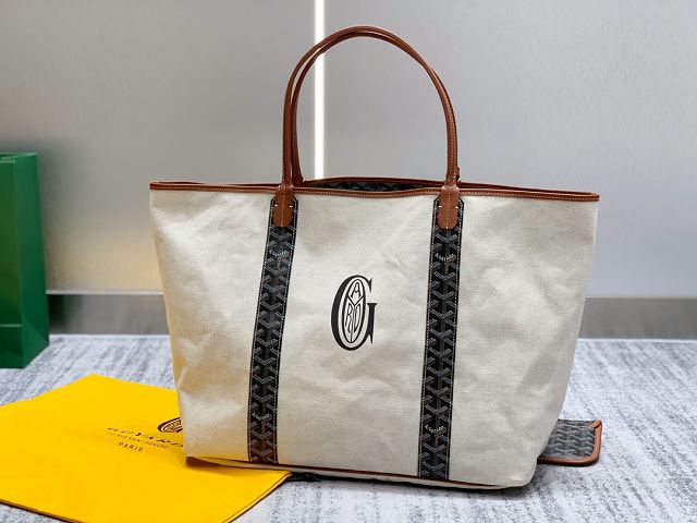 Goyard original cotton saint louis GM bag GY0065 black&brown