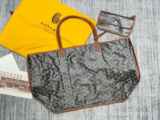 Goyard original cotton saint louis GM bag GY0065 black&brown