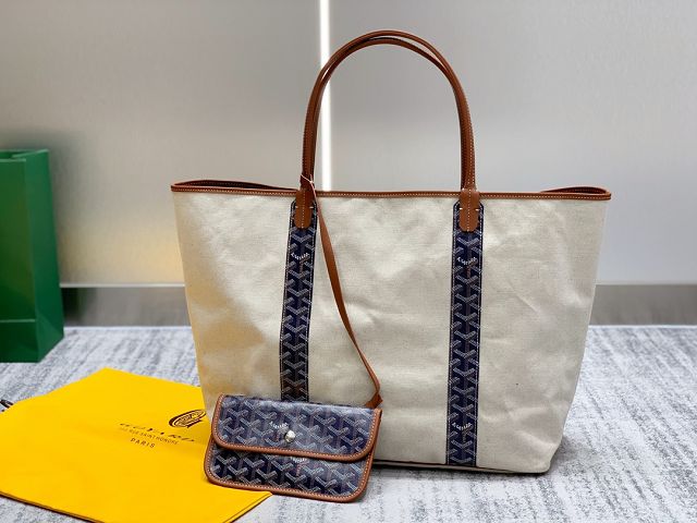 Goyard original cotton saint louis GM bag GY0065 navy blue