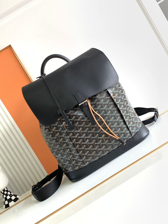 Goyard original canvas alpin MM backpack GY0076 black