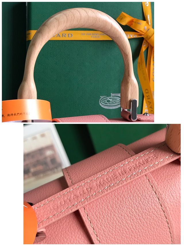 Goyard original canvas saigon souple mini bag GY0007 pink