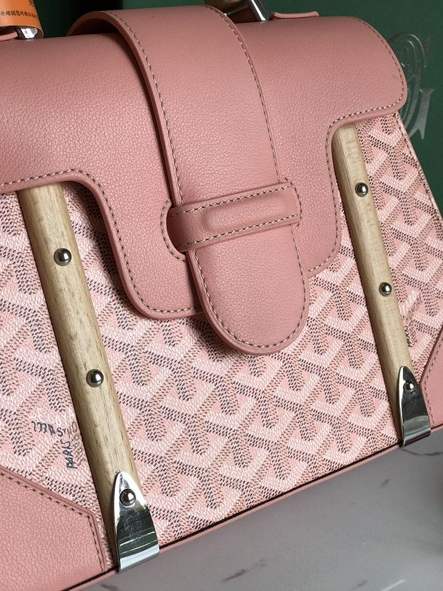 Goyard original canvas saigon structure PM bag GY0075 pink