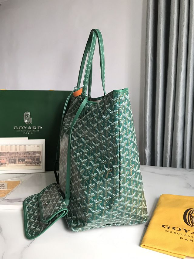 Goyard original canvas saint louis GM bag GY0083 green