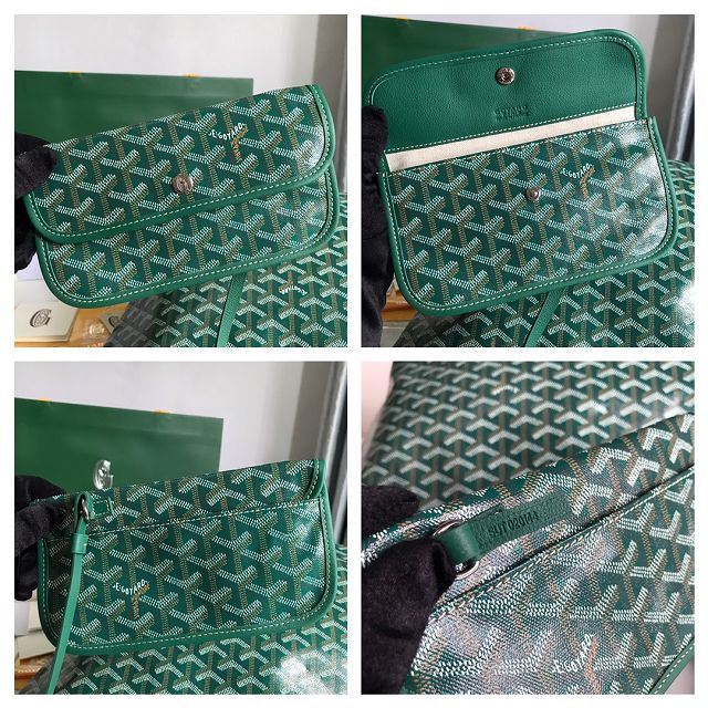 Goyard original canvas saint louis GM bag GY0083 green