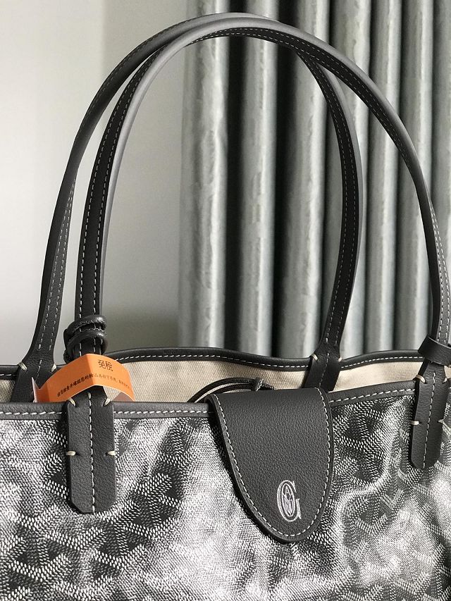 Goyard original canvas saint louis GM bag GY0083 grey