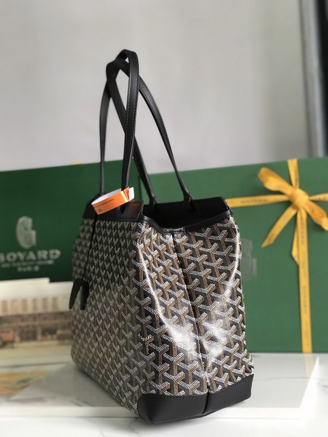 Goyard original canvas bellechasse biaude PM bag GY0091 black