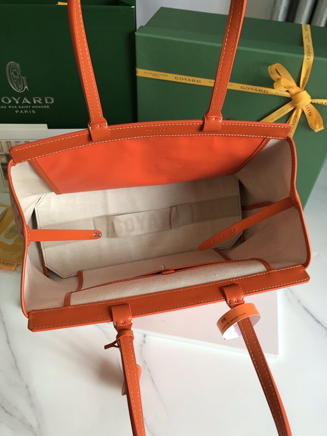 Goyard original canvas bellechasse biaude PM bag GY0091 orange