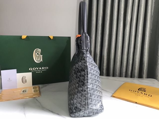 Goyard original canvas boheme hobo bag GY0094 grey