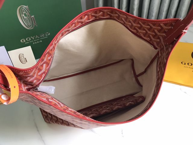 Goyard original canvas boheme hobo bag GY0094 red