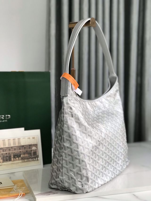 Goyard original canvas boheme hobo bag GY0094 silver