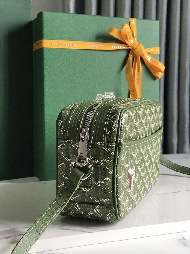 Goyard original canvas cap vert bag GY0015 khaki