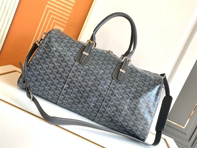 Goyard original canvas boston 45 bag GY0096 grey