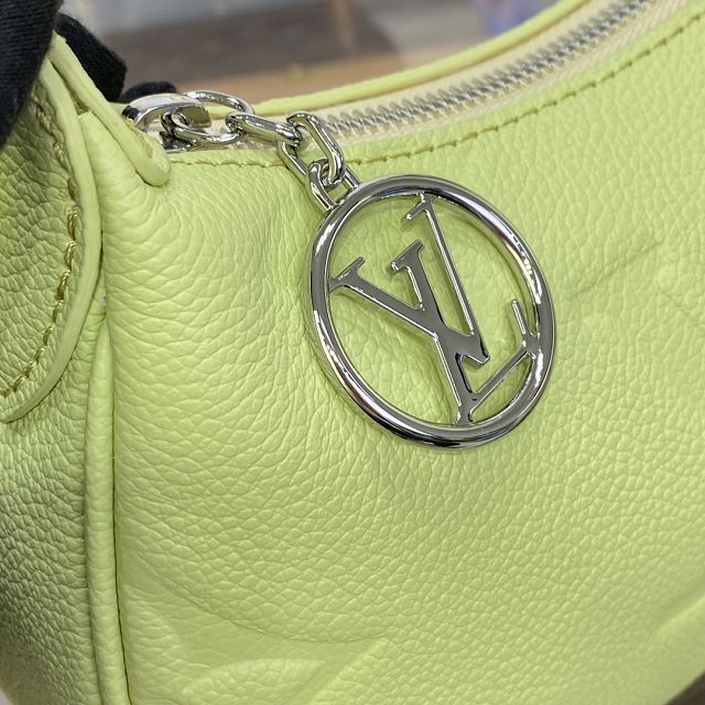 Louis vuitton original calfskin mini moon bag M82425 light green