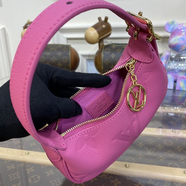 Louis vuitton original calfskin mini moon bag M82487 pink