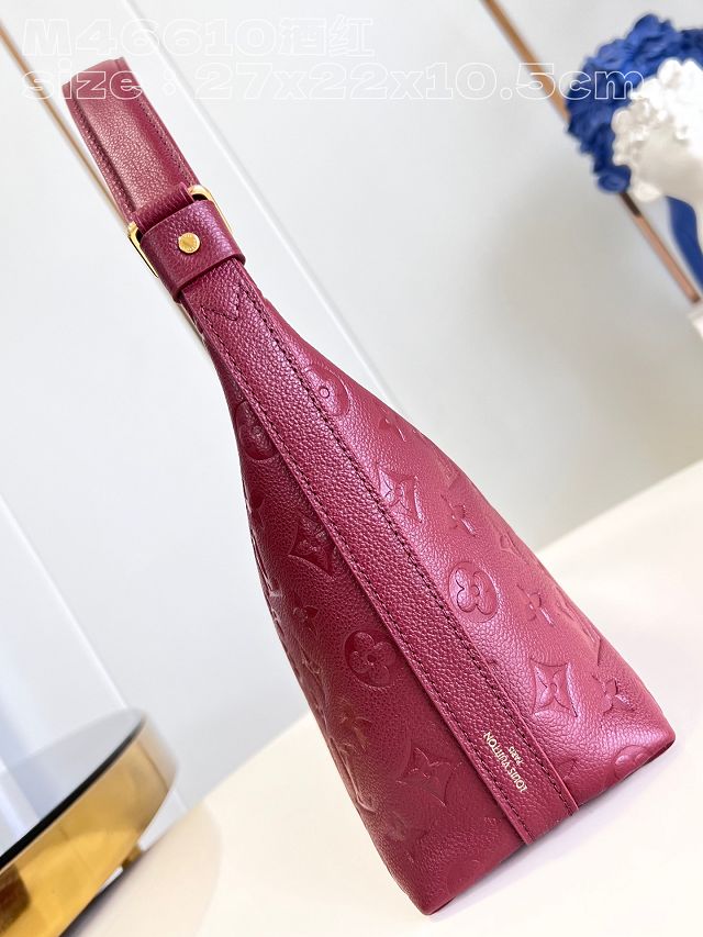 Louis vuitton original calfskin sac sport bag M46674 wine