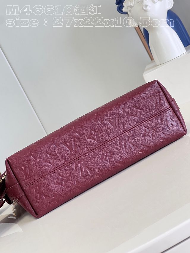 Louis vuitton original calfskin sac sport bag M46674 wine