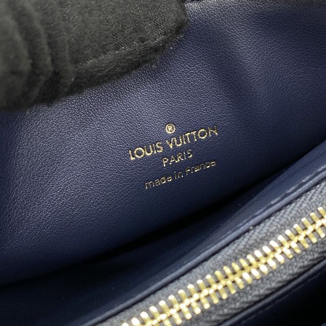 Louis vuitton original monogram canvas coussin pm bag M22853 blue