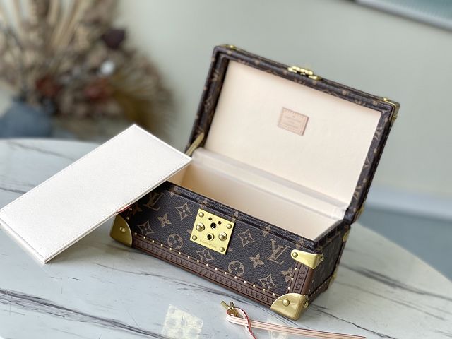 Louis vuitton original canvas medium treasure case M20292