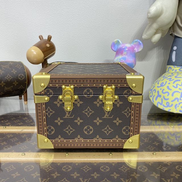 Louis vuitton original canvas medium treasure case M20293