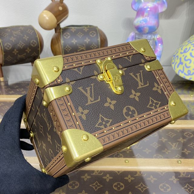 Louis vuitton original canvas small treasure case M20294