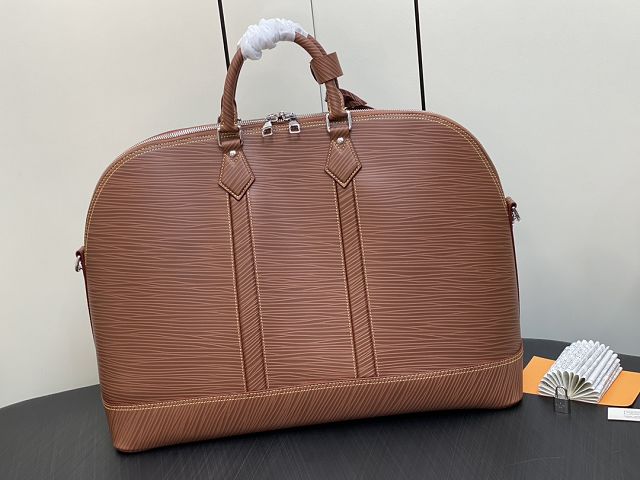 Louis vuitton original epi leather alma travel GM m23717 brown