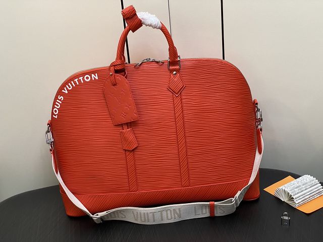 Louis vuitton original epi leather alma travel GM m23717 red