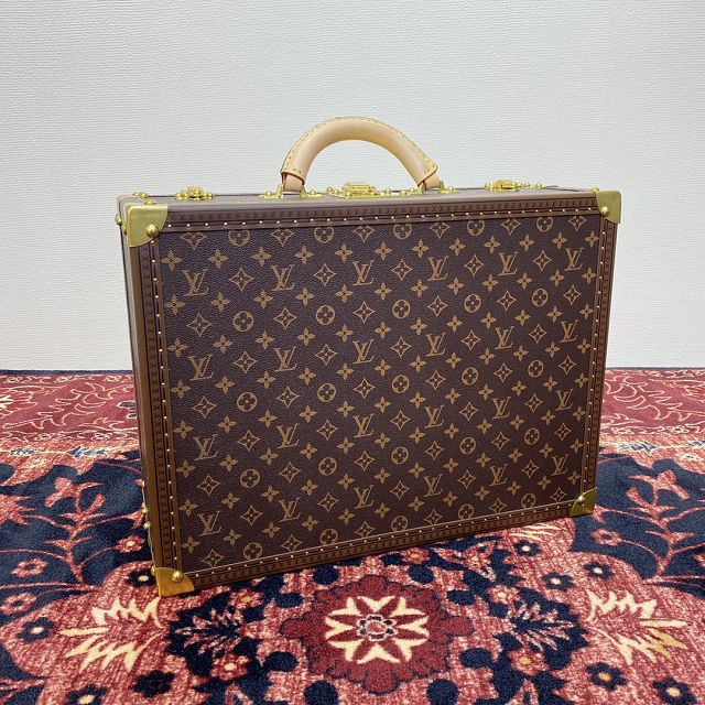 Louis vuitton original monogram canvas bisten 55 suitcase M21327