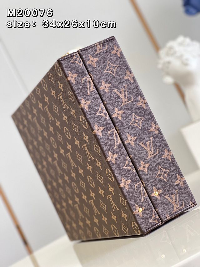 Louis vuitton original monogram canvas jewelry vanity M20076