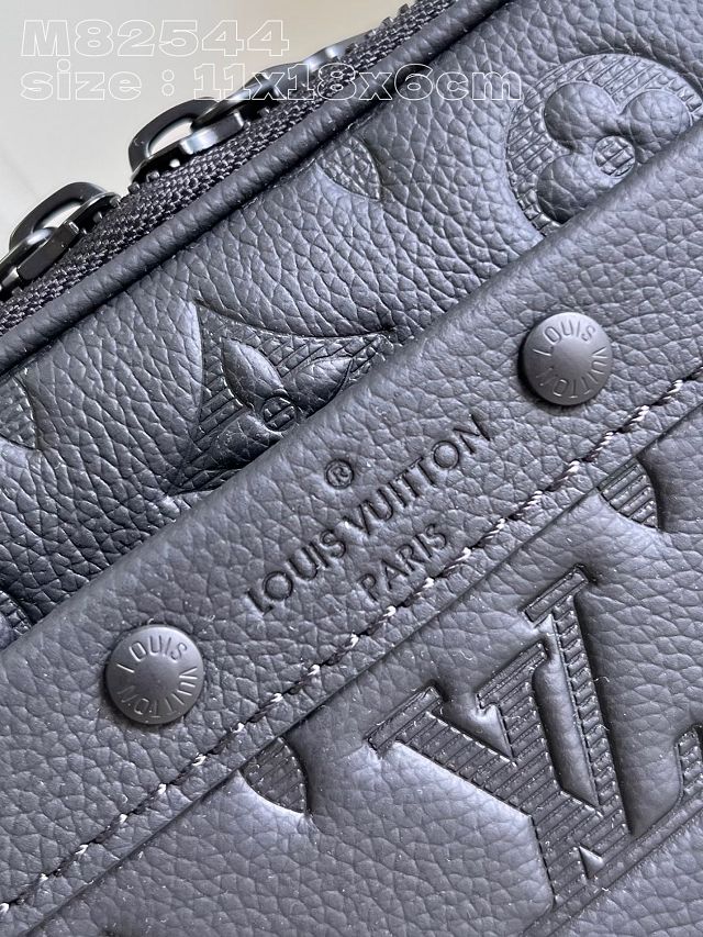 Louis vuitton original calfskin nano alpha M82542 black