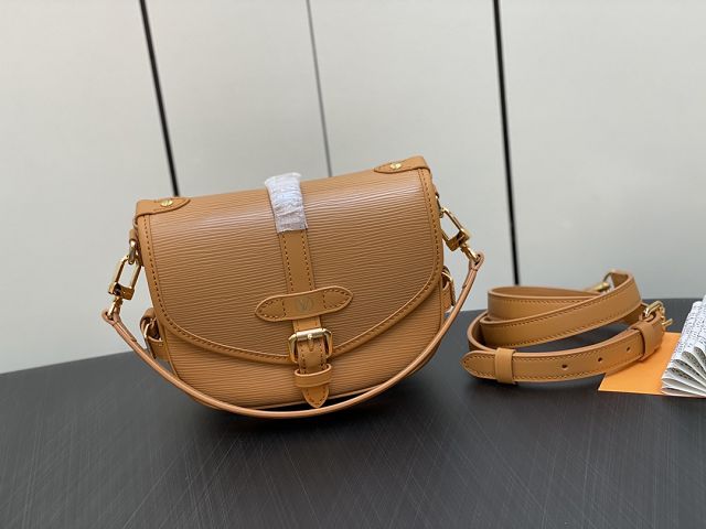 Louis vuitton original epi leather saumur BB M23470 caramel