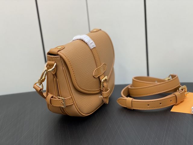 Louis vuitton original epi leather saumur BB M23470 caramel