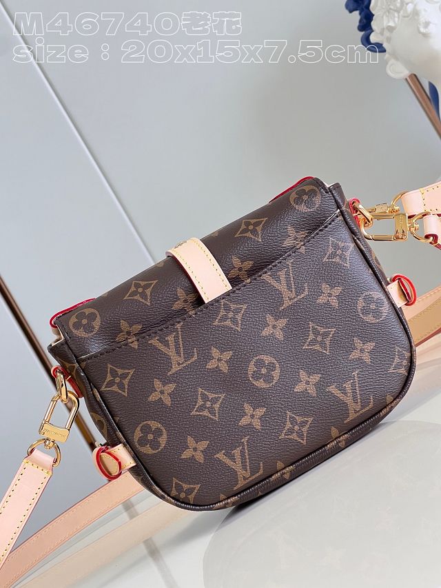 Louis vuitton original monogram canvas saumur BB M23470 