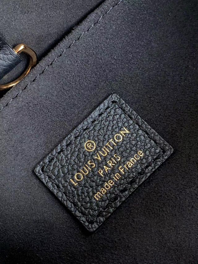 Louis vuitton original calfskin lock&go handbag M22311 black