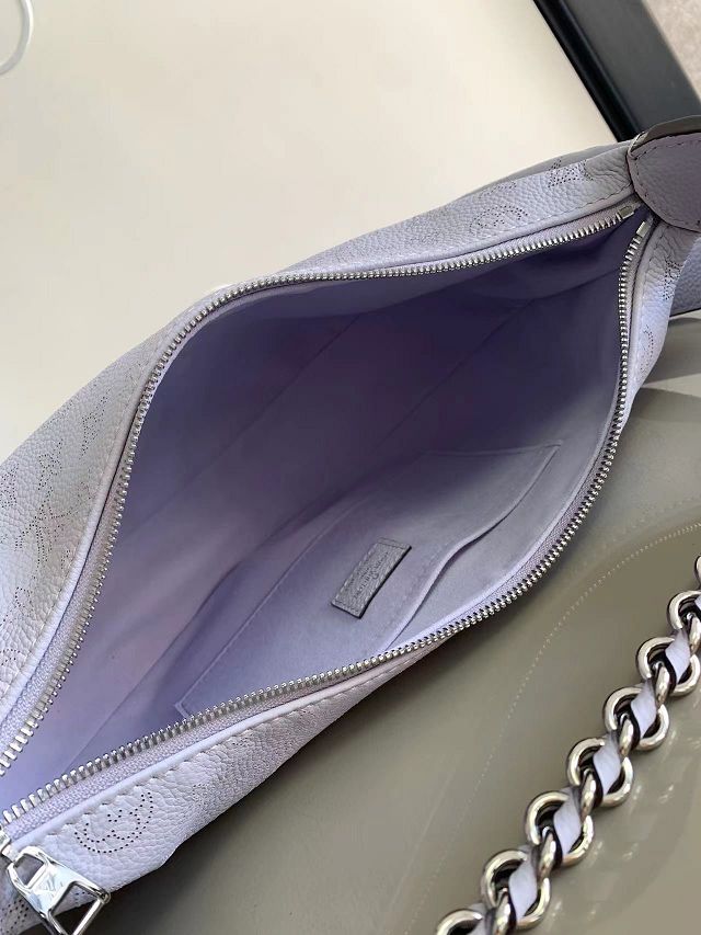 Louis vuitton original mahina leather baia MM M22823 light purple