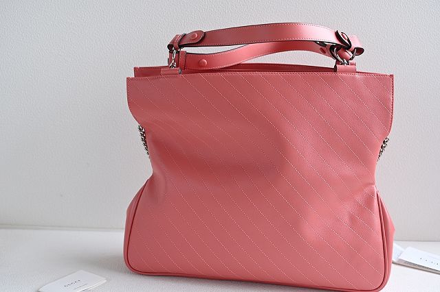 2023 GG original calfskin blondie medium tote bag 751516 pink