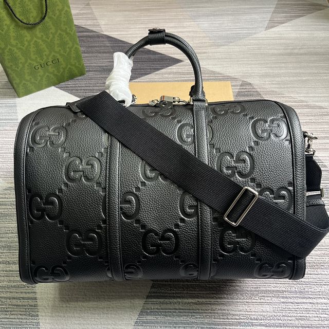 GG original calfskin small duffle bag 725282 black	