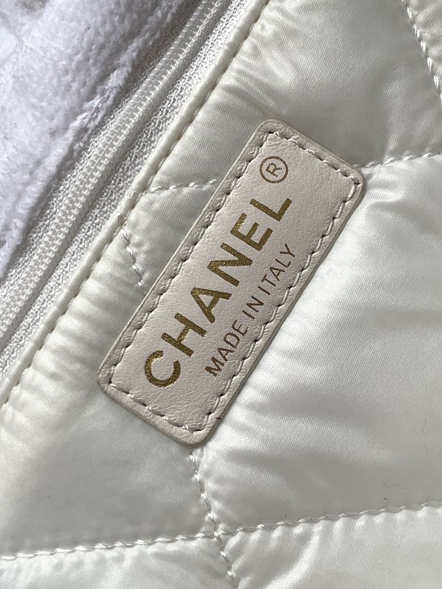 2024 CC original cotton shopping bag AS3846 white